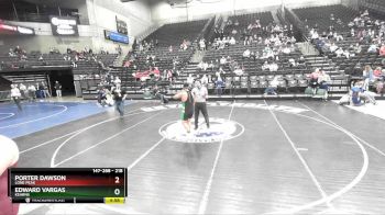 218 lbs Champ. Round 2 - Edward Vargas, Kearns vs Porter Dawson, Lone Peak