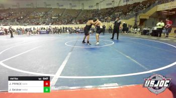 Rr Rnd 2 - JAYRIAH PRINCE, Darko Valley Wolfpak vs John Seidner, Midwest City Bombers Youth Wrestling Club