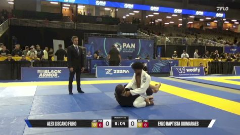 ENZO BAPTISTA GUIMARAES vs ALEX LISCANO FILHO 2026 Pan Jiu Jitsu IBJJF Championship