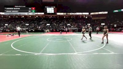80 lbs Champ. Round 2 - Andrew Martin, STOA vs Brant Berkey, MP1