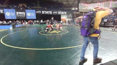 138 lbs Round 4 - Riley Woods, White River Hornets Wrestling Club vs Hayden Velasco, Omak Wrecking Crew