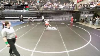 6A 120 lbs Champ. Round 1 - Kayda Rowberry, Mountain Ridge vs Emma Brown, Skyridge