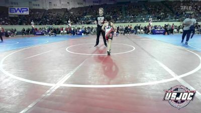 75 lbs Round Of 16 - Emmeline Bowerman, Plainview Youth Wrestling Club vs Leighla Cogar, Spartan Mat Club