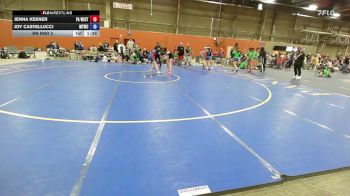 60 kg Rr Rnd 2 - Jenna Keener, PA West 1 - GK8E vs Joy Castellucci, New England Trappers Red - GK8E