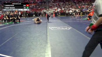 1A-126 lbs Cons. Round 2 - Cason Fitch, Colfax-Mingo vs Drew Teague, West Central Valley
