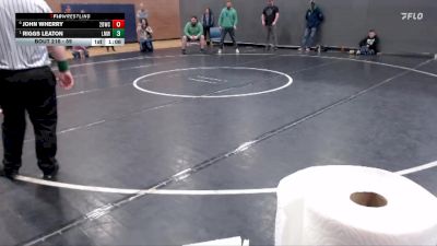 59 lbs 5th Place Match - John Wherry, 208 Badgers Wrestling Club vs Riggs Leaton, Lil Mavs Wrestling