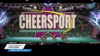 Icon Cheer Elite - Thrillers [2025 L1 Junior - D2 - Small - A Day 3] 2025 CHEERSPORT National All Star Cheerleading Championship