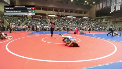 83 lbs Semifinal - JaKel Ziegenfuss, Springdale Youth Wrestling Club vs Isai Ruiz, Fayetteville Youth Wrestling Club Rhinos