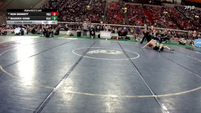 5A 165 lbs Cons. Round 1 - Ron Bennett, Preston vs Maddex Hone, Blackfoot