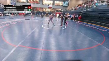 144 lbs Cons. Round 4 - Jace Mathenia, Canyon vs Kevin Brown, Kansas City-Piper HS