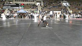 7A 106 lbs Cons. Round 3 - Cooper Manderson, Smiths Station Hs vs Jaxson Lane, Fairhope