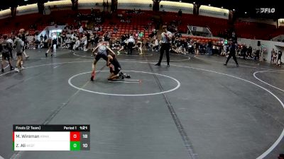 68 lbs Finals (2 Team) - Mason Wireman, Armory Athletics vs Zain Ali, Westshore