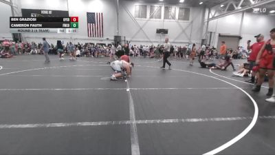 285 lbs Round 2 (4 Team) - Ben Graziosi, GPS Red vs Cameron Fauth, Freakztyle Wrecking Crew Blue