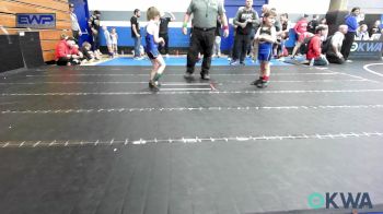 43 lbs Round Of 32 - Walter Casey, Team Guthrie Wrestling vs Kenneth Taylor, Harrah Little League Wrestling