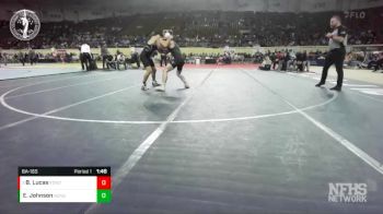 6A-165 lbs 3rd Place Match - Brayden Lucas, EDMOND NORTH vs Evan Johnson, NORMAN NORTH