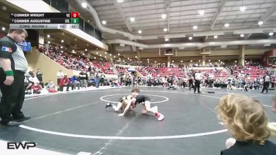 52 lbs Cons. Round 2 - Conner Augustine, CK Young Lions vs Conner Wright, SlyFox
