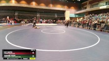 46-49 lbs Round 1 - Davinie Ross, Greenwave Youth Wrestling vs Ivy Soito, Madera Grapplers