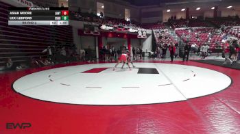 100 lbs Rr Rnd 2 - Asiah Moore, Lawton vs Lexi Ledford, Chandler HS Girls