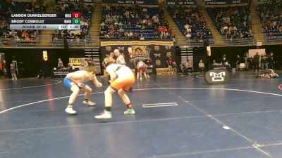 192 lbs Round Of 32 - Landon Dunkelberger, MiddWest vs Brody Connolly, Warren