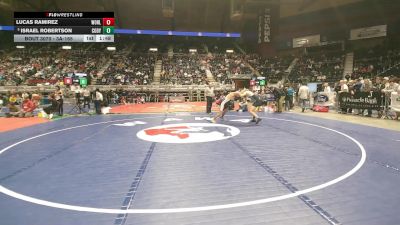 3A-165 lbs Champ. Round 1 - Israel Robertson, Cody vs Lucas Ramirez, Worland