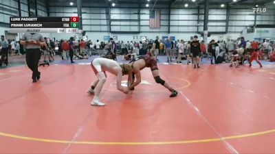 190 lbs Allday - Frank Lukanich, FCA LYNCHBURG vs Luke Padgett, OTM WALTERS WRESTLING