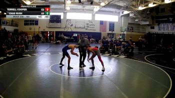 160 lbs Cons. Semi - Terrell Cooper, Fort Cherry Hs vs Chas Rush, Avella Area Hs