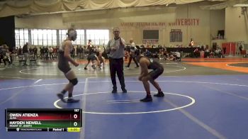 157 lbs Cons. Round 3 - Hayden Newell, Mount St. Joseph vs Owen Atienza, Alma