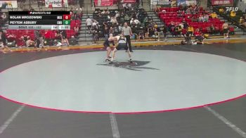 157 lbs Cons. Round 2 - Peyton Asbury, Central Methodist vs Nolan Mrozowski, McKendree