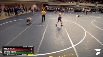 145 Championship Bracket Champ. Round 1 - Samuel White, Mahtomedi vs Amilio Salas, Simley