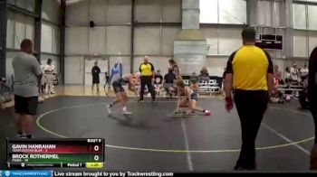 110 lbs Finals (8 Team) - Brock Rothermel, POWA vs Gavin Hanrahan, Team Gotcha Blue