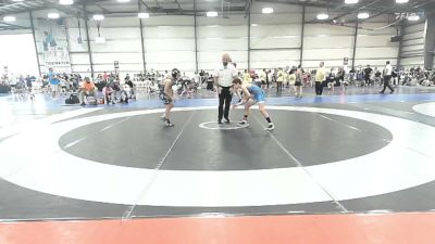 90 lbs Round Of 32 - Wyatt Hassinger, 4M Power - EL vs Joseph Bibro, SEPA BLUE - EL