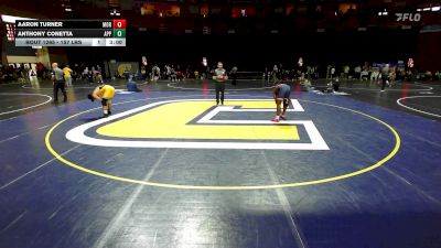 157 lbs Consi Of 16 #1 - Aaron Turner, Morgan State vs Anthony Conetta, Appalachian State