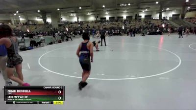 120 lbs Champ. Round 2 - Ian McCallie, Minion Training Center vs Noah Bonnell, TWC