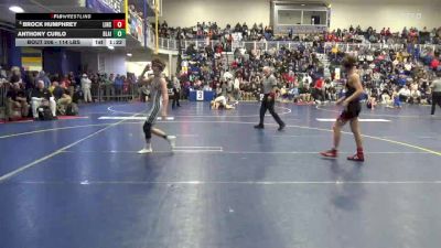 114 lbs R-32 - Brock Humphrey, Linsly School-WV vs Anthony Curlo, Blair Academy-NJ
