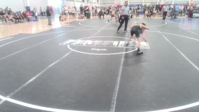 78 lbs Quarterfinal - Gizelle Larrabee, Desert Dogs WC vs Nico Gomez, Mustang WC