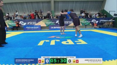 ANDRE GUSTAVO DA SILVA vs ARTHUR HENRIQUE CALCOLLI 2026 FPJJ Circuito Paulista NO GI Etapa 3