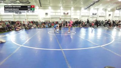 131 lbs Round Robin 2 - Kayleigh Maynard, Watkins Girls vs Caroline Balica, SouthTown Savages-Girls