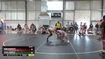 138 lbs Round 3 (6 Team) - Kobi Burkett, Elite Athletic Club DZ vs Ryan Angelo, Attrition Wrestling