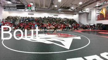 150 lbs Cons. Round 5 - Juan Rodriguez, Skyview vs Felix Morales, Aurora Central