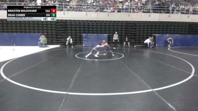 52 lbs Consi Of 8 #1 - Braxton Boldosser, York Springs vs Dean Comer, Spring Lake