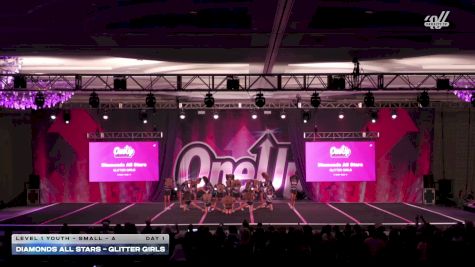 Diamonds All-Stars - Glitter Girls [2026 L1 Youth - Small - A Day 1] 2026 One Up Grand Nationals