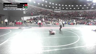 63 lbs Champ. Round 1 - Payton Jeanquart, Wisconsin vs Kellen Wilkerson, New Richmond