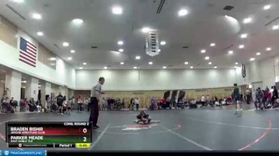 49 lbs Cons. Round 2 - Braden Bishir, Apache Wrestling Club vs Parker Meade, East Noble TUF