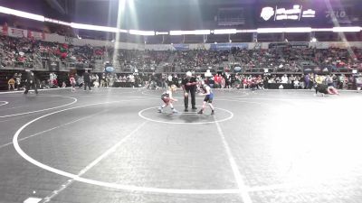 72 lbs Consolation - Cael Clark, Andover Wrestling Club vs Kayden Sicka, Belleville Little Devils