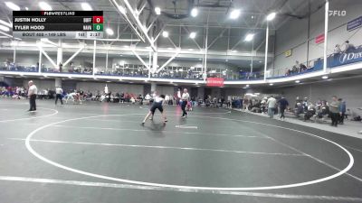 149 lbs Consi Of 16 #1 - Justin Holly, Buffalo vs Tyler Hood, Naval Academy