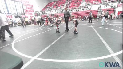 58 lbs Consi Of 8 #2 - Xander Cermak, Perry Wrestling Academy vs Crew Smith, Hinton Takedown Club