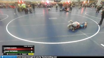 92 lbs Cons. Round 4 - Camden Kuntz, ID vs Chase Mathews, SD