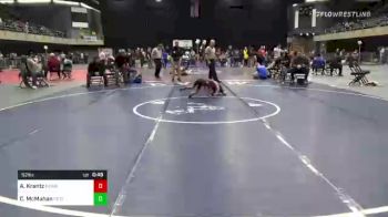 52 lbs Consolation - Allison Krantz, Newark vs Carter McMahan, Petersburg