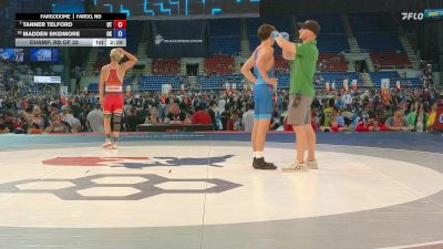 126 lbs Champ. Rd Of 32 - Tanner Telford, UT vs Madden Skidmore, OK