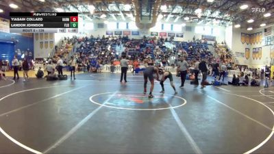 126 lbs Cons. Round 3 - Yiasaih Collazo, Harmony vs Landon Johnson, Fleming Island